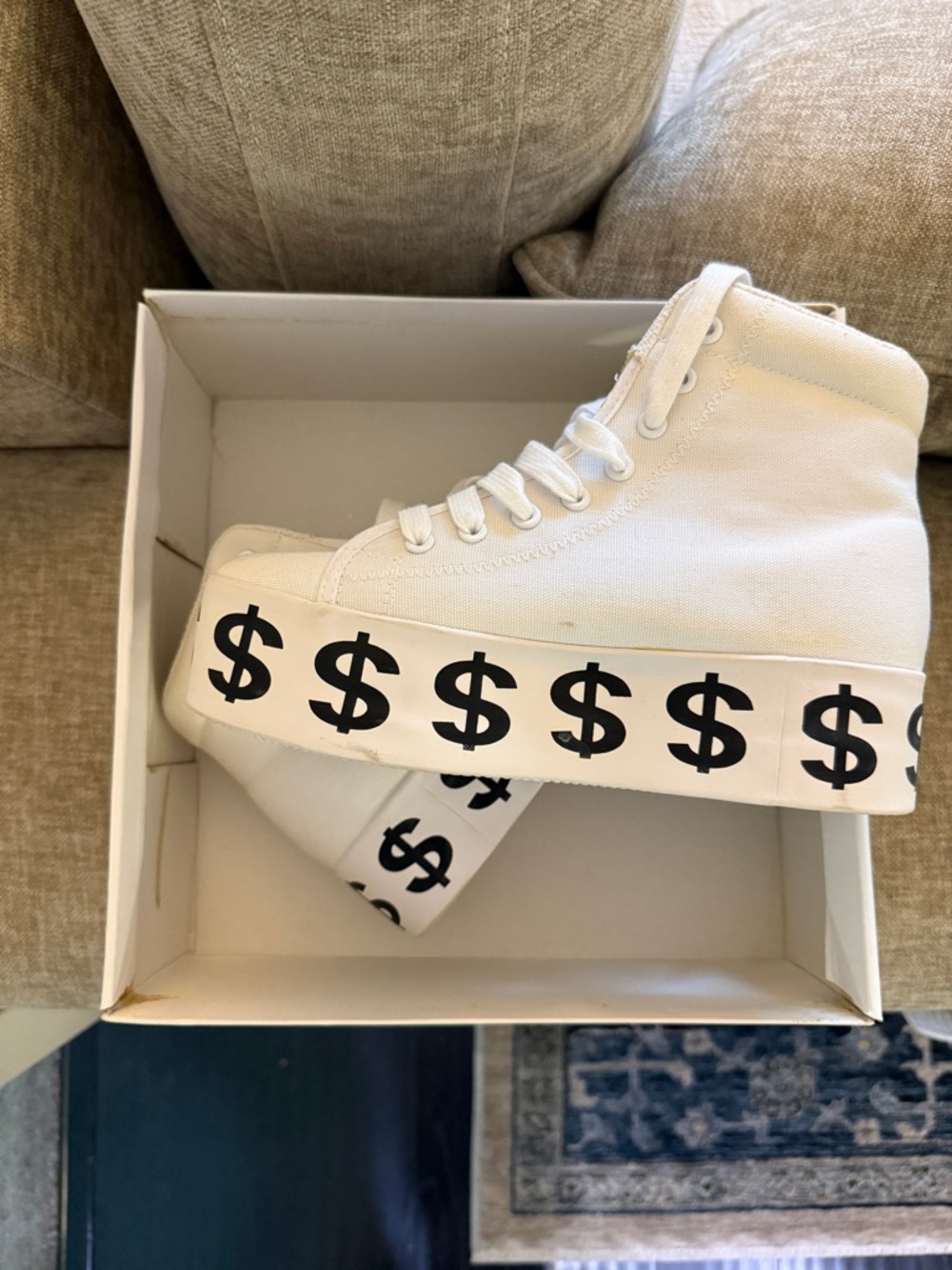 Unique fun Never Worn $ Sneakers